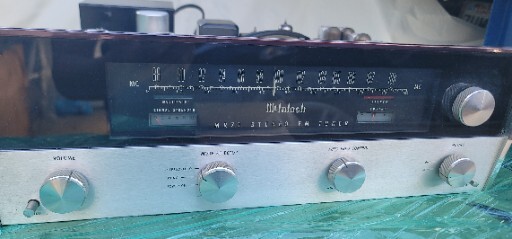 Vintage Mcintosh MR71 Tube Analog FM Stereo Tuner / Manual, Schematics & Panloc