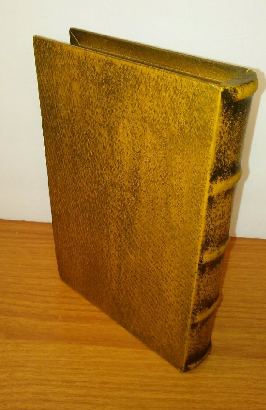 War and Peace Hideaway Secret Hidden Book Safe