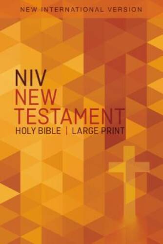NIV, Outreach New Testament, Large Print, Paperback - Paperback - VERY GOOD