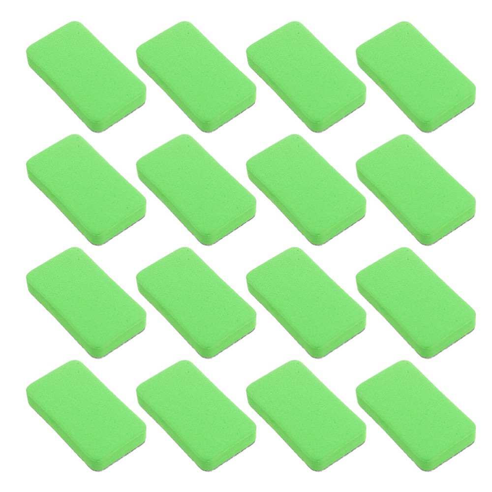 100Pcs Small Reusable Whiteboard Erasers Felt Material for Office and School