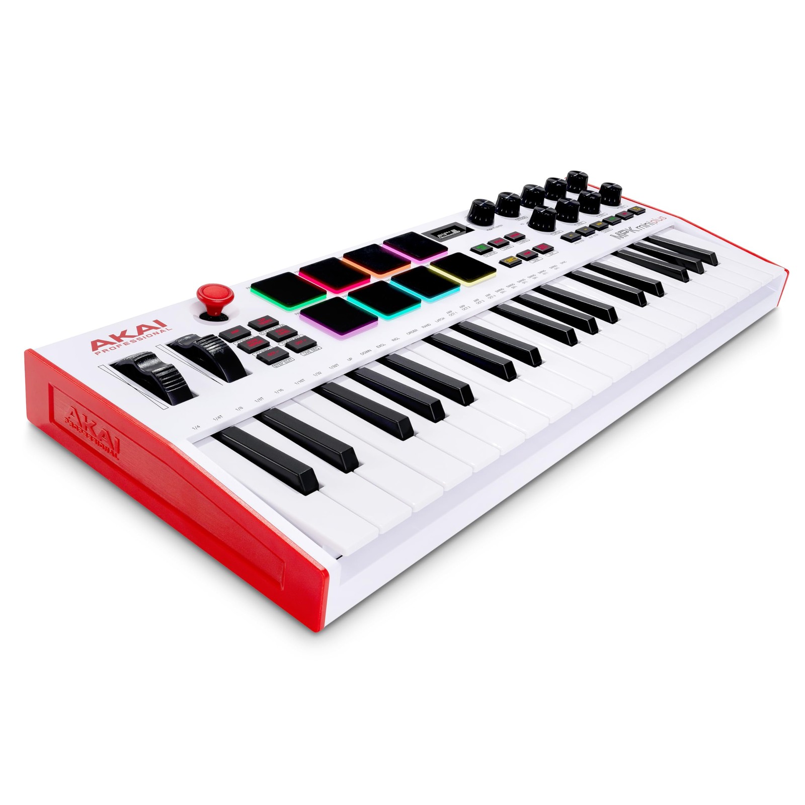 MPK Mini Plus - USB MIDI Keyboard Controller with 37 Mini Keys, 8 MPC Pads, Sequ
