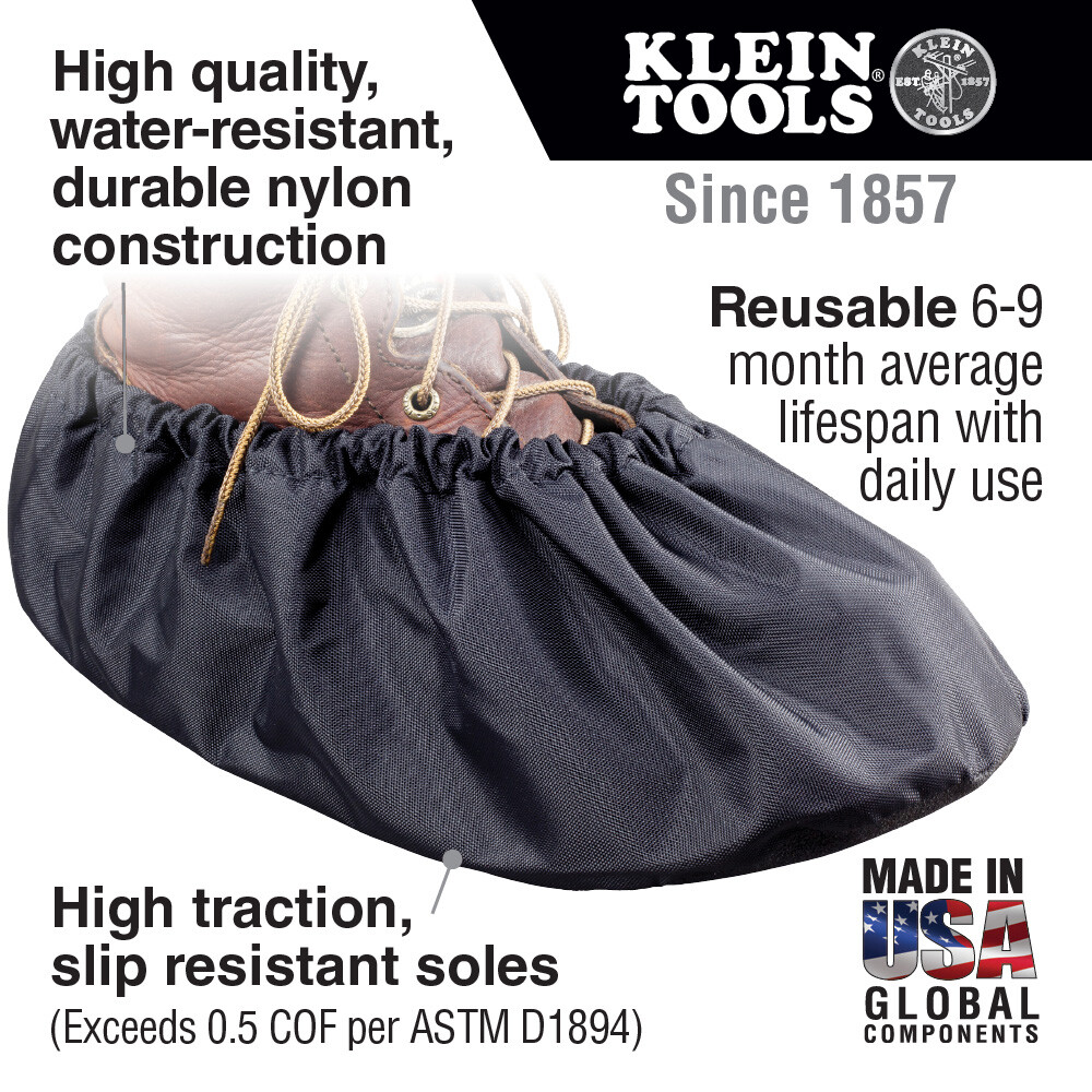 Klein Tools 55488 Tradesman Pro™ Shoe Covers, Large