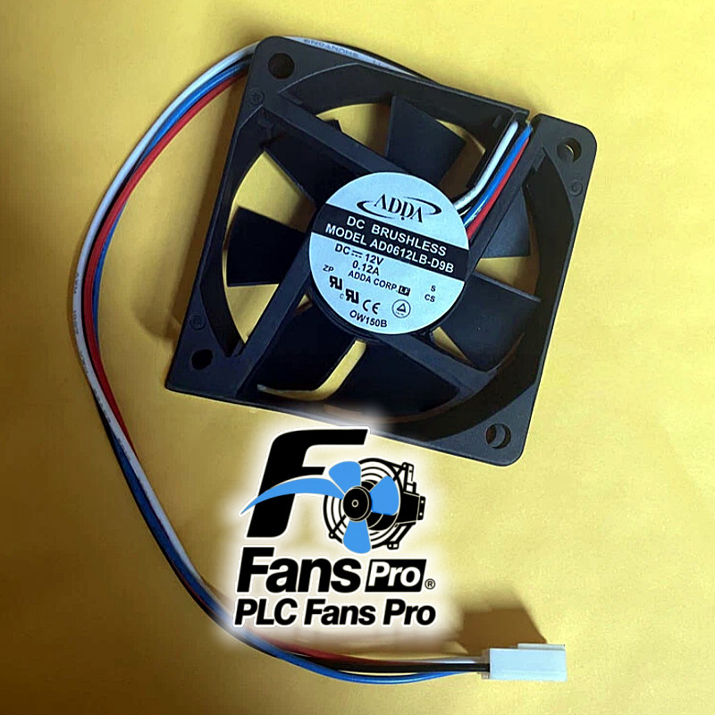 1PCS Brand New ADDA AD0612LB-D9B 12V 0.12A 6015 6CM 4-pin Fast Shipping