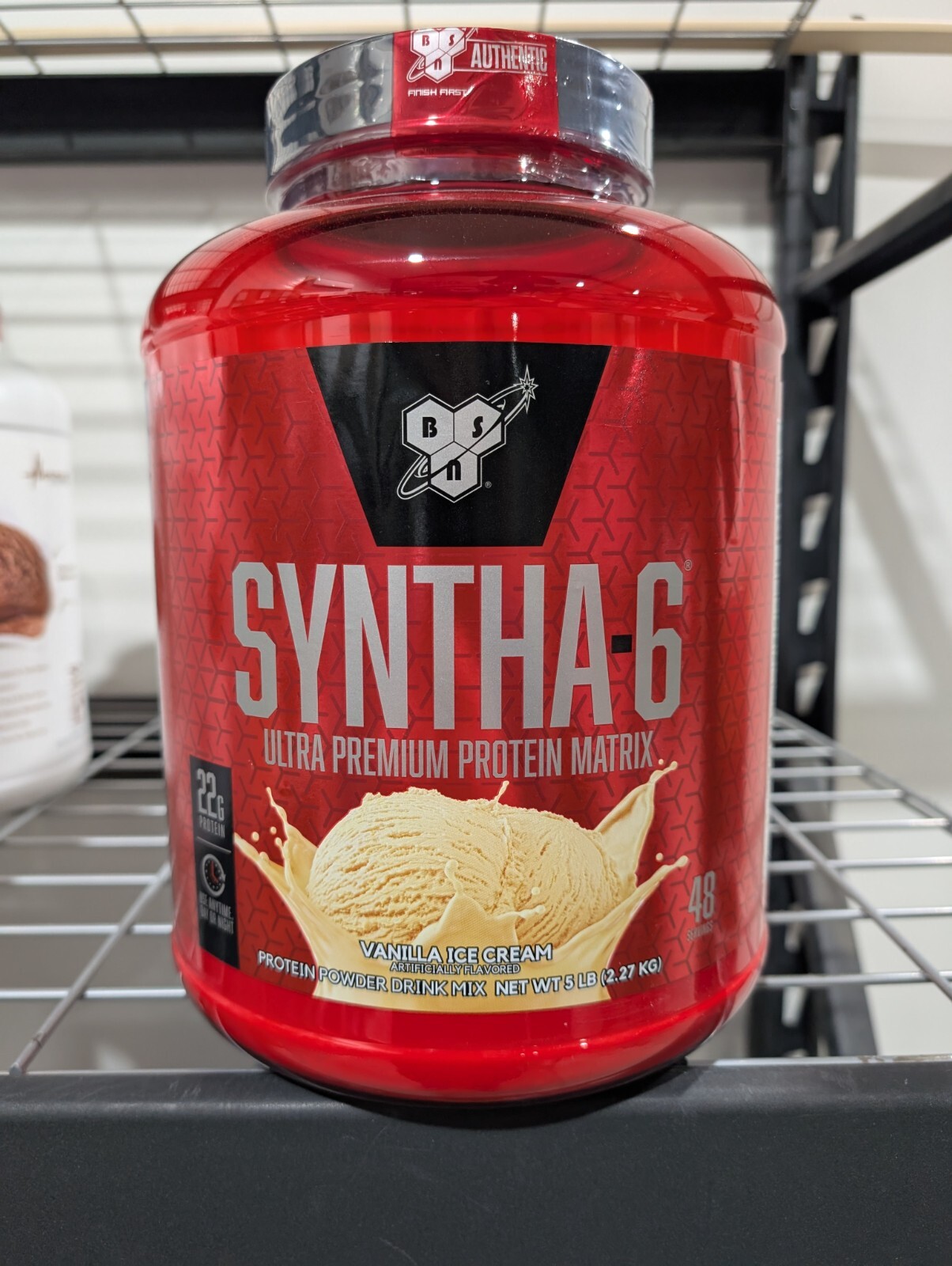 BSN Syntha-6 Protein 5LB Vanilla Ice Cream Protein Powder **FREE SHIP** Exp 9/27