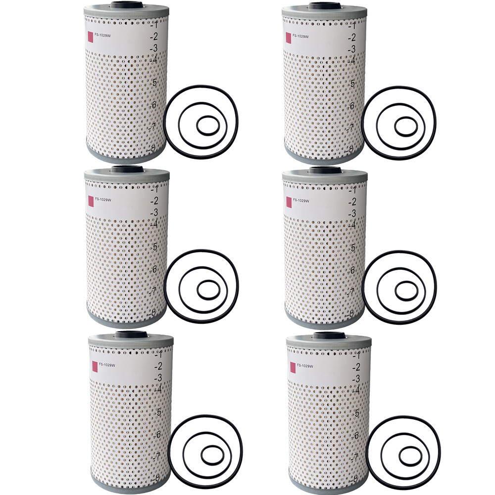 (6) FOR FLEETGUARD FUEL WATER SEPARATOR FILTER FS1029W CASE FS-1029