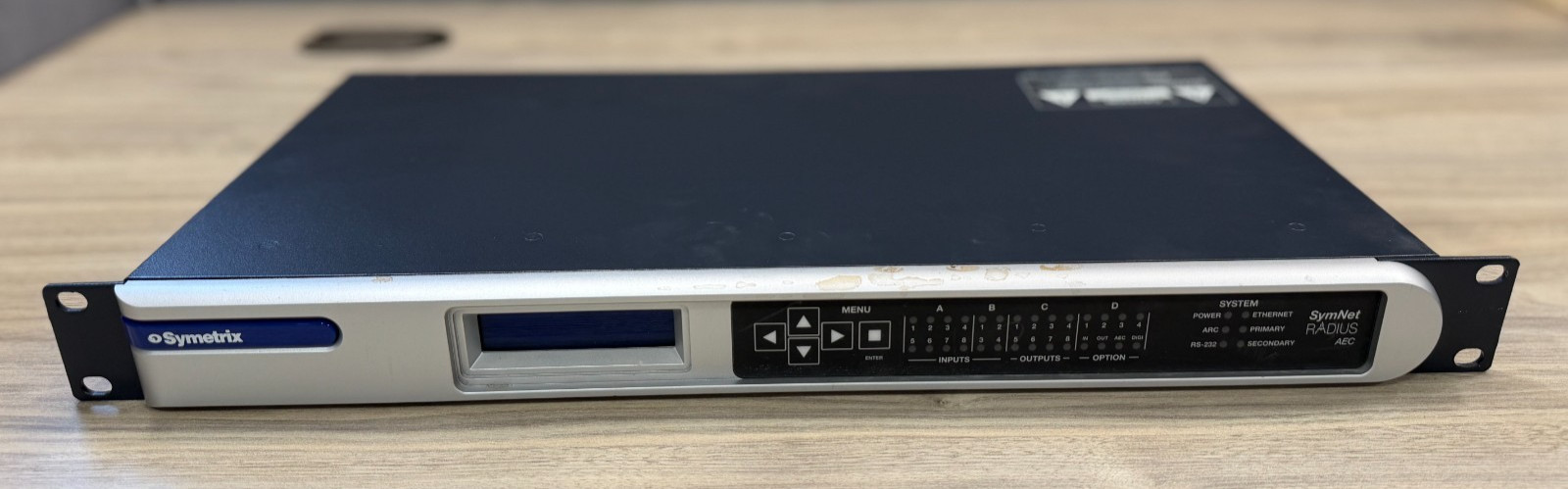 Symetrix SymNet RADIUS AEC Digital Signal Processor DSP Audio Conferencing Unit