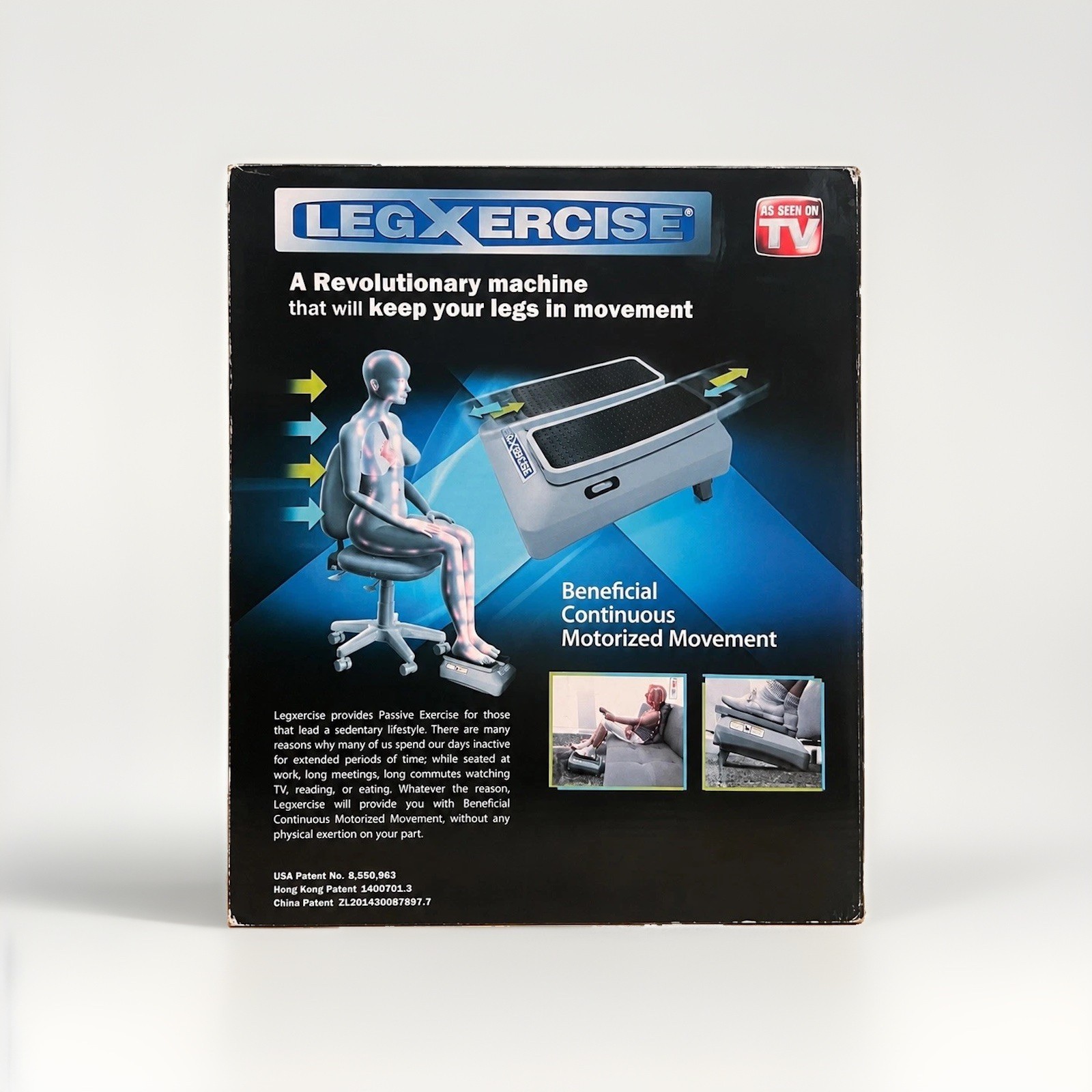 LEGXERCISE Motorized Leg Exercise Machine LEGX-011 with Power Cord (TESTED)
