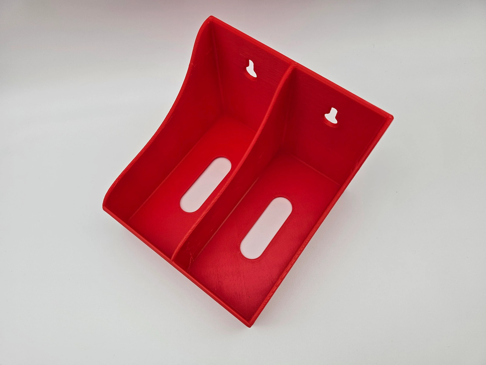 Bit Box Wall Mount Compatible with Milwaukee Packout - Holds Two Drill Bit Boxes