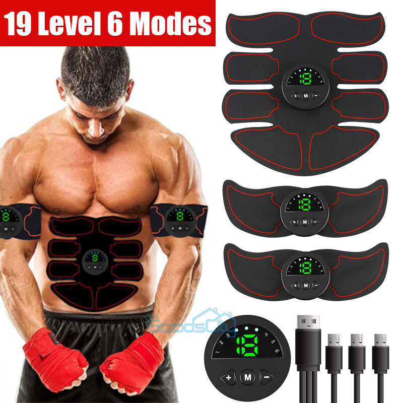 Tactical X Abs Stimulator 2025 - Abs + Gel Pads ultimate abs 360 stimulator USB