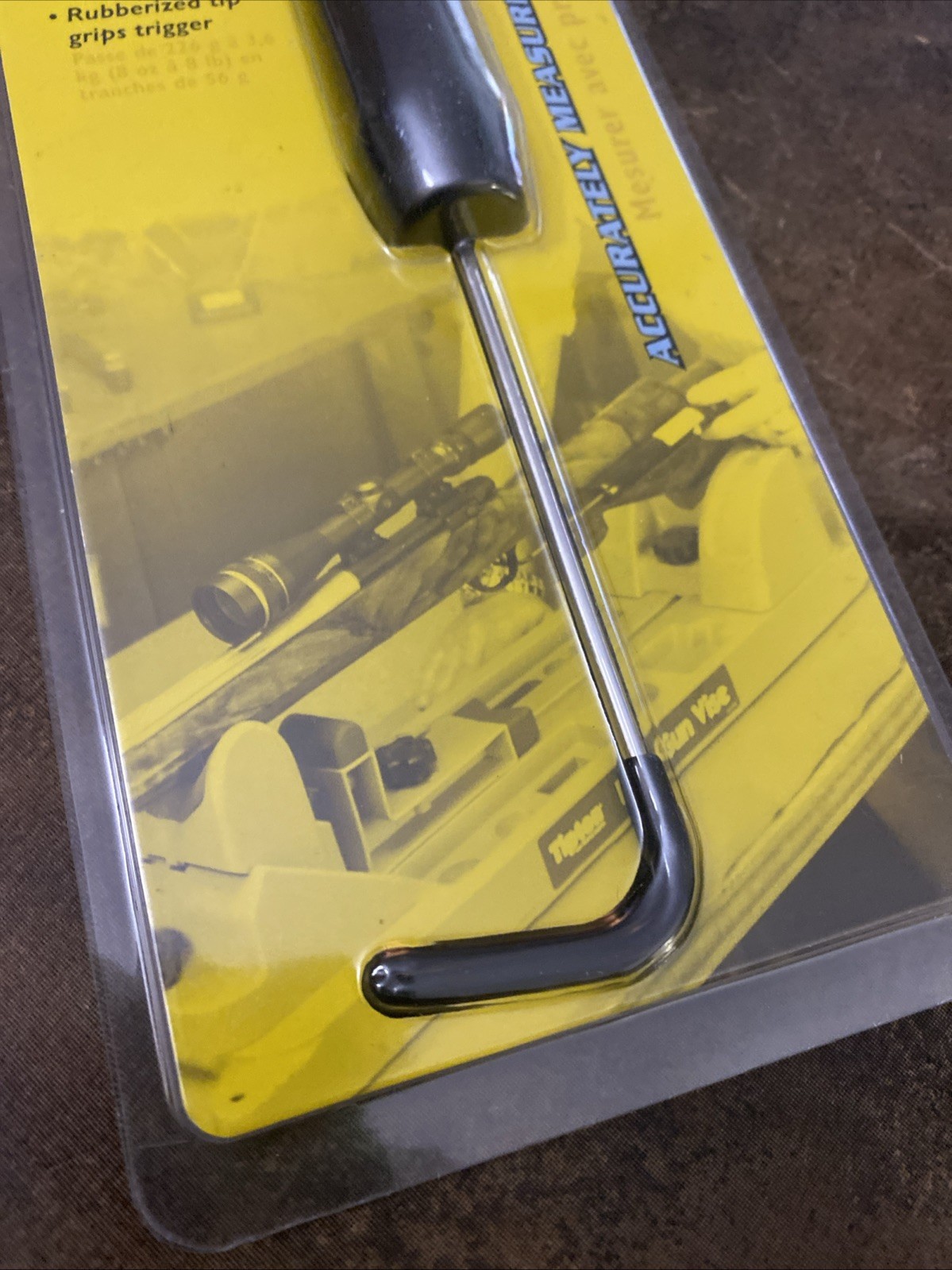 Wheeler Manual Trigger Pull Scale with 8oz to 8lb Value Range for Gunsmithing