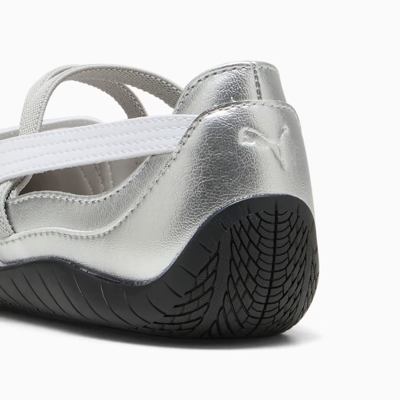 Puma Speedcat Ballet Metallic - Silver Womens Shoe