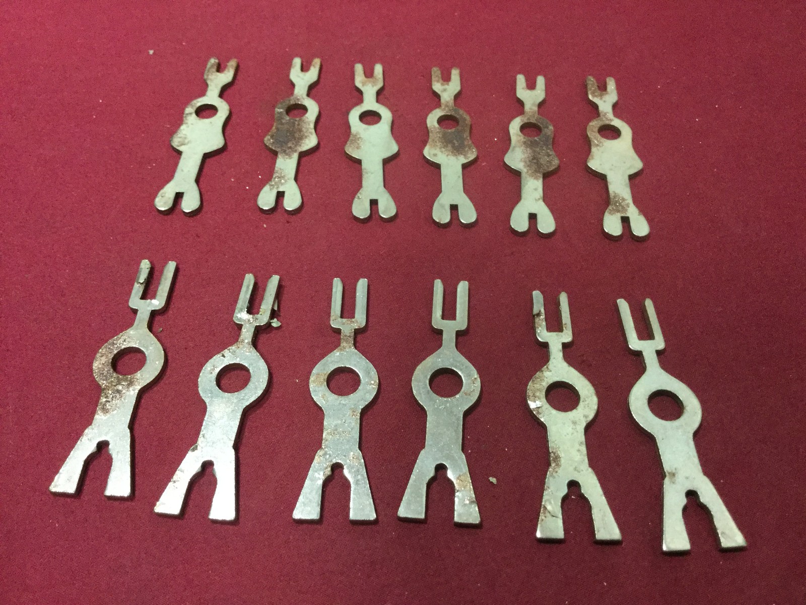 Misc Flat Steel TS149 & TS150 Key Blanks, Set of 12 - Locksmith