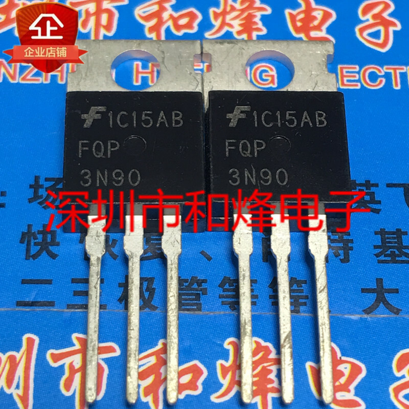 10PCS FQP3N90 TO-220