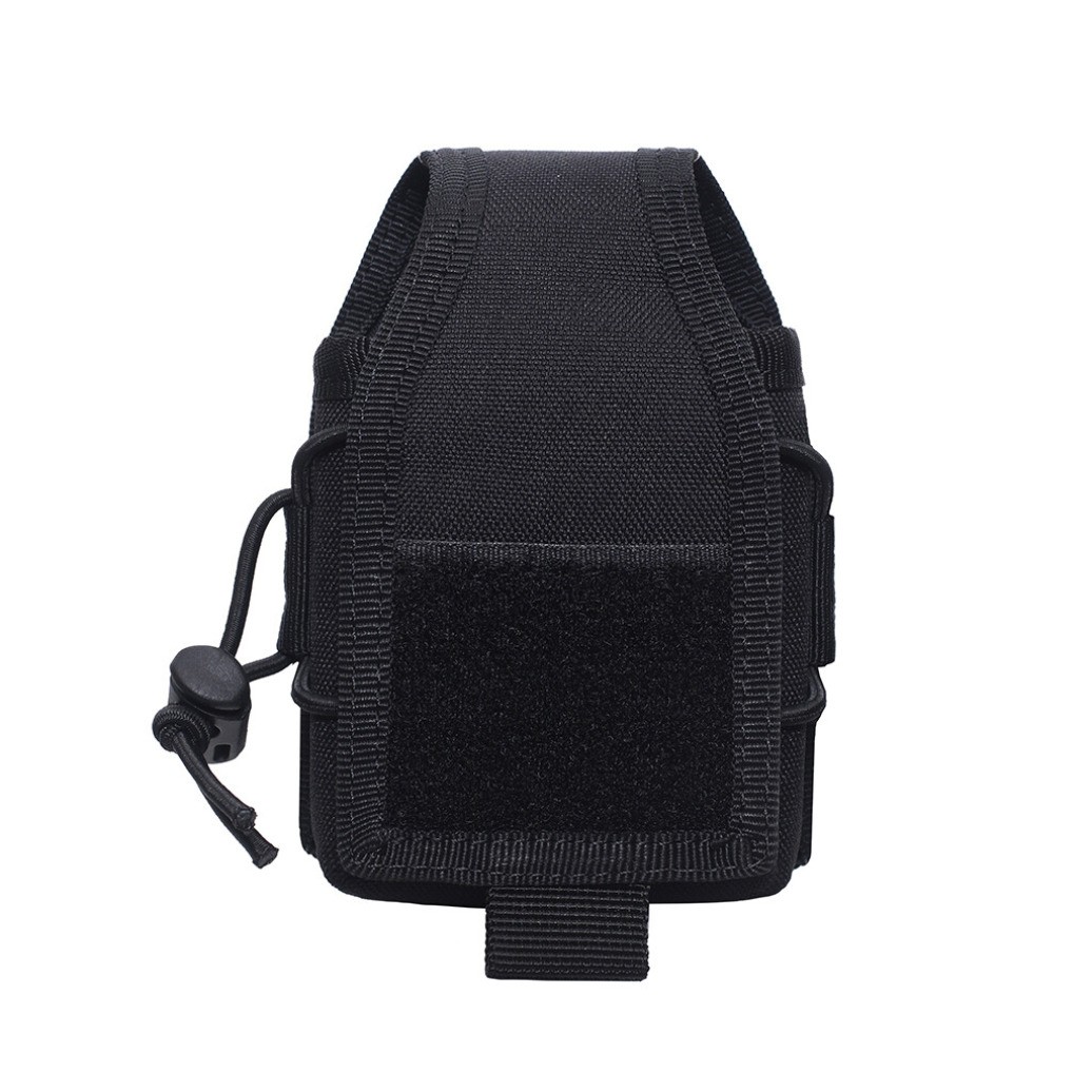 Outdoor Tactical Molle Radio Walkie Talkie Pouch Waist Bag Holder Pocket Holster