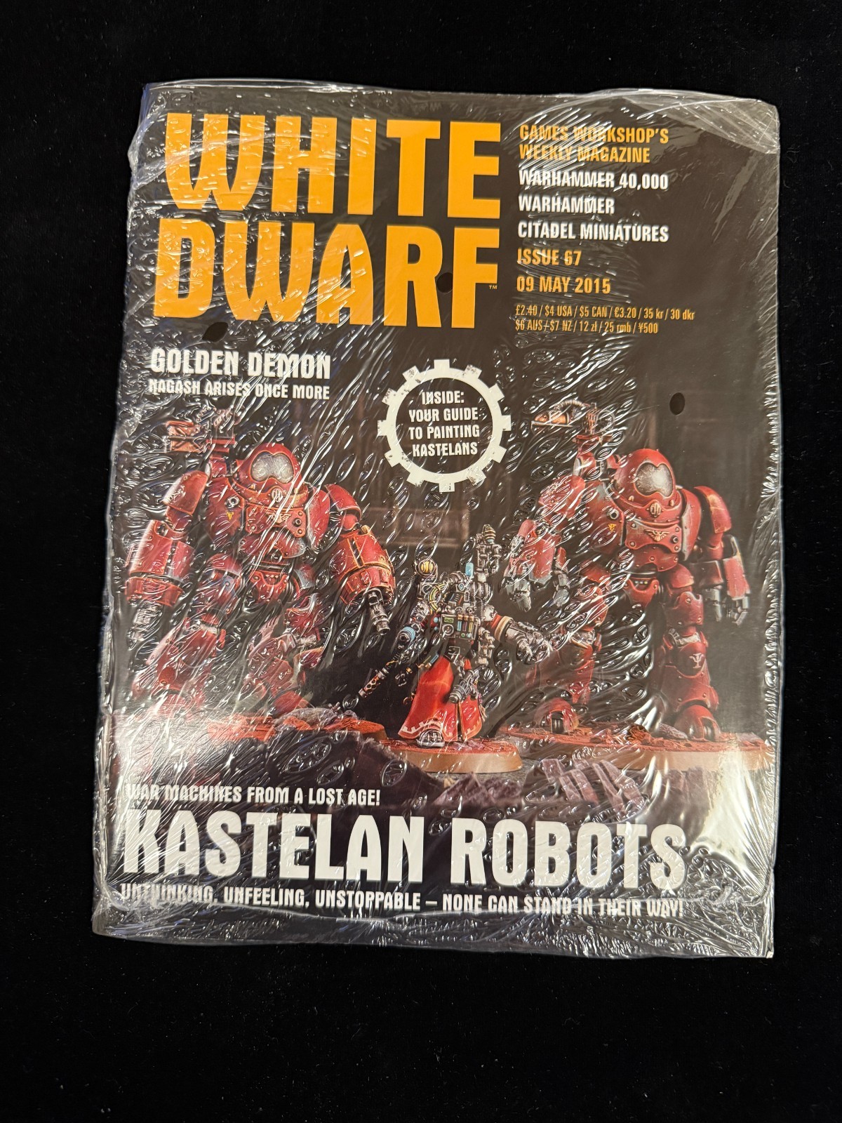 Games Workshop Warhammer 40K White Dwarf Weekly Magazine Issue 67 SEALED