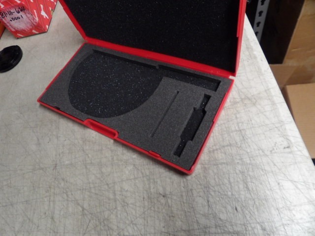 STARRETT 3-4" Micrometer Storage Case Only 1 case New