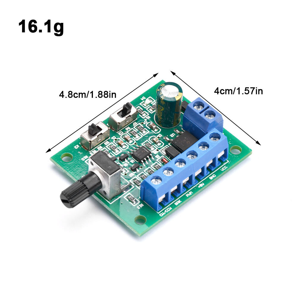 DC 8-24V Brushless Motor Speed Controller PWM Speed Control board With Driver