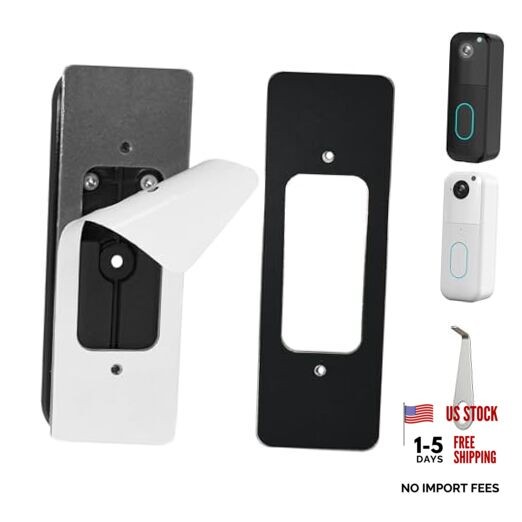 No Drill Doorbell Mount Compatible with Blink Video Doorbell 2nd Gen,Adhesive