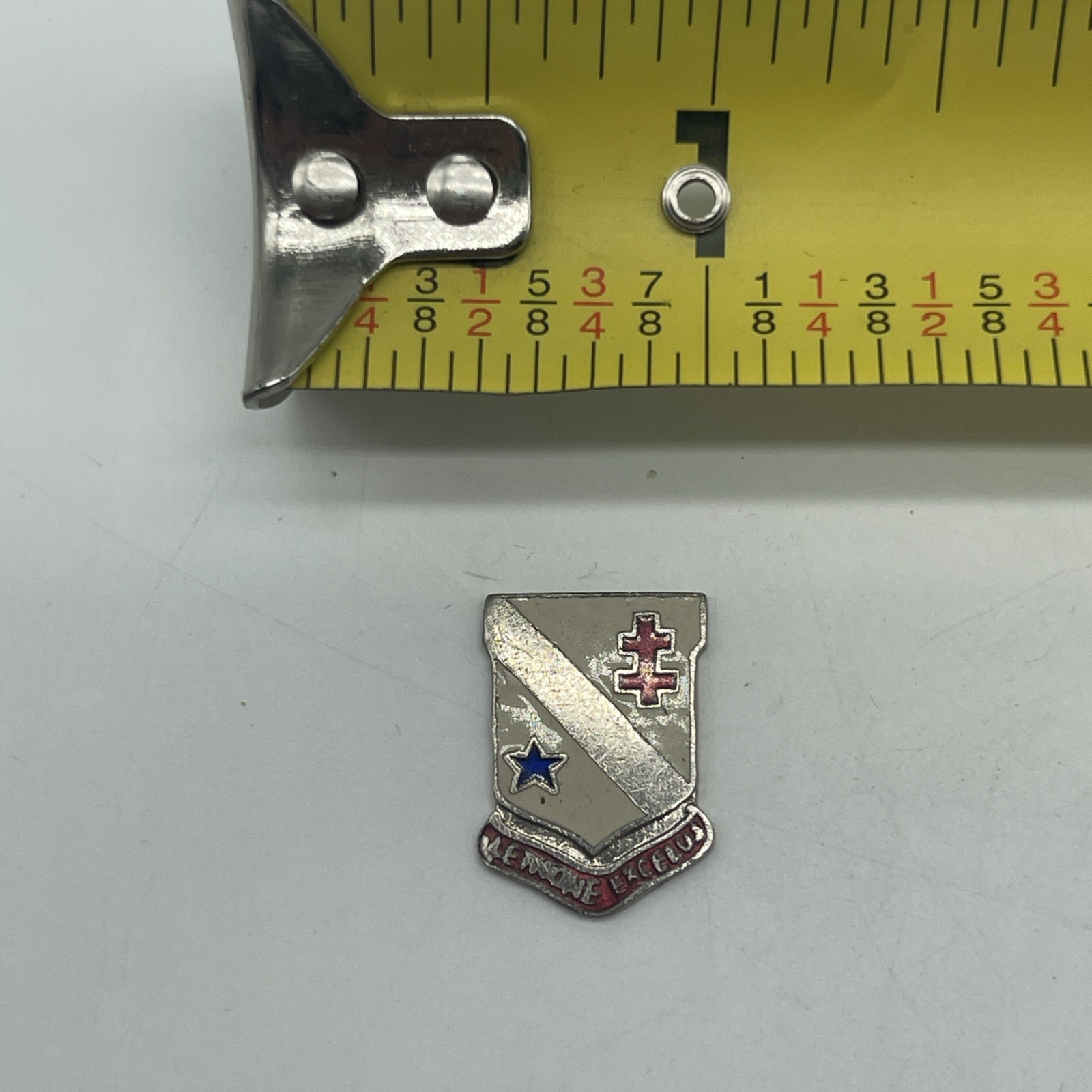 U.S. Military Mini 7th Support Battalion Crest DI DUI No Back Pin LE TNONE EXCEL