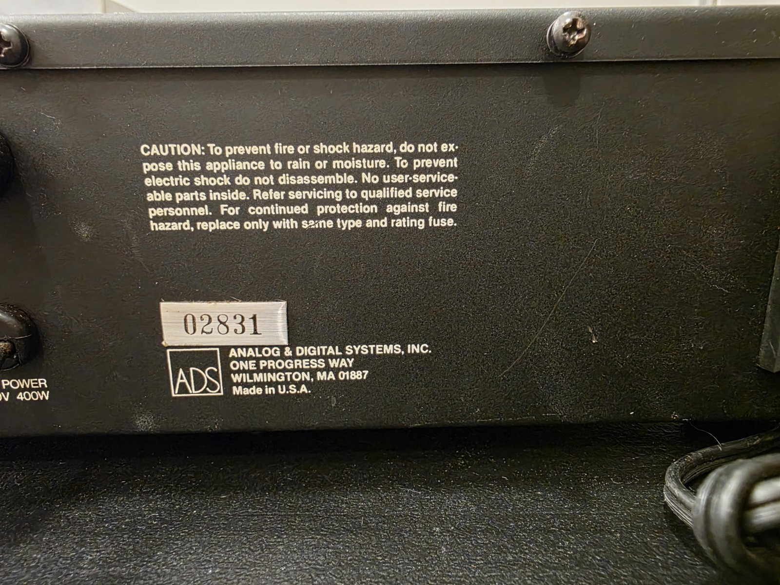 ADS 10 DIGITAL Sound Processor