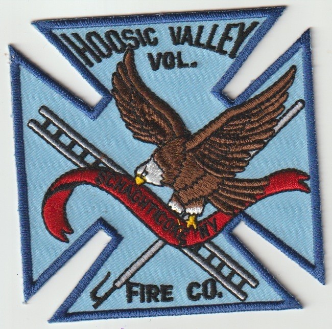 Hoosic Valley Volunteer NY Fire Company patch ship from Australia