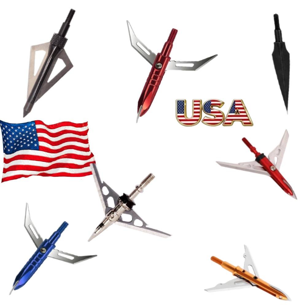 12pcsUltra-Sharp Arrow Tips  Broadheads Bag Hunting Reliable Archery Accessories