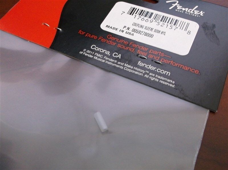 NEW Genuine Fender S-1 SOSH Nylon Coupling Sleeve - 005-9278-000
