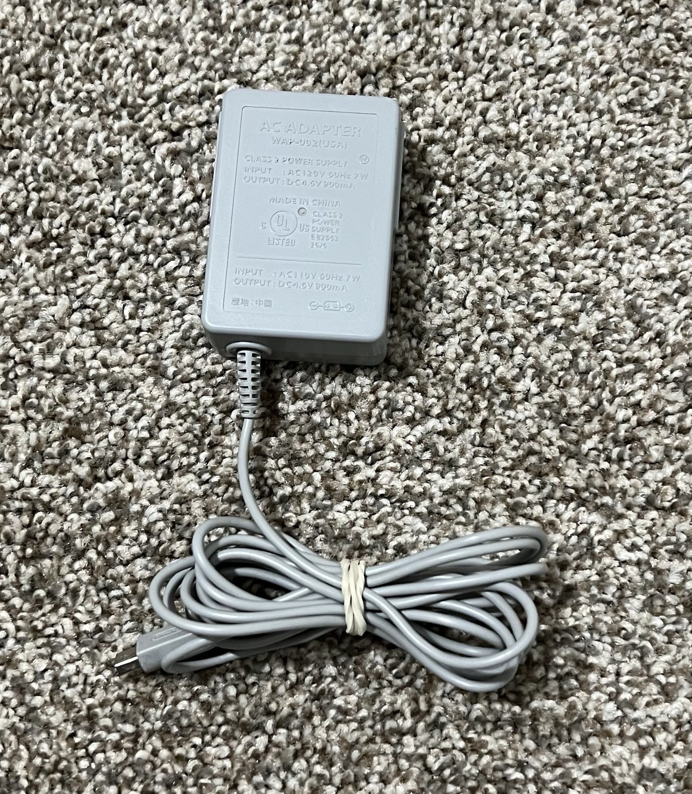 Nintendo Wall Charger OEM Official AC Adapter Power Charging 3DS XL WAP-002