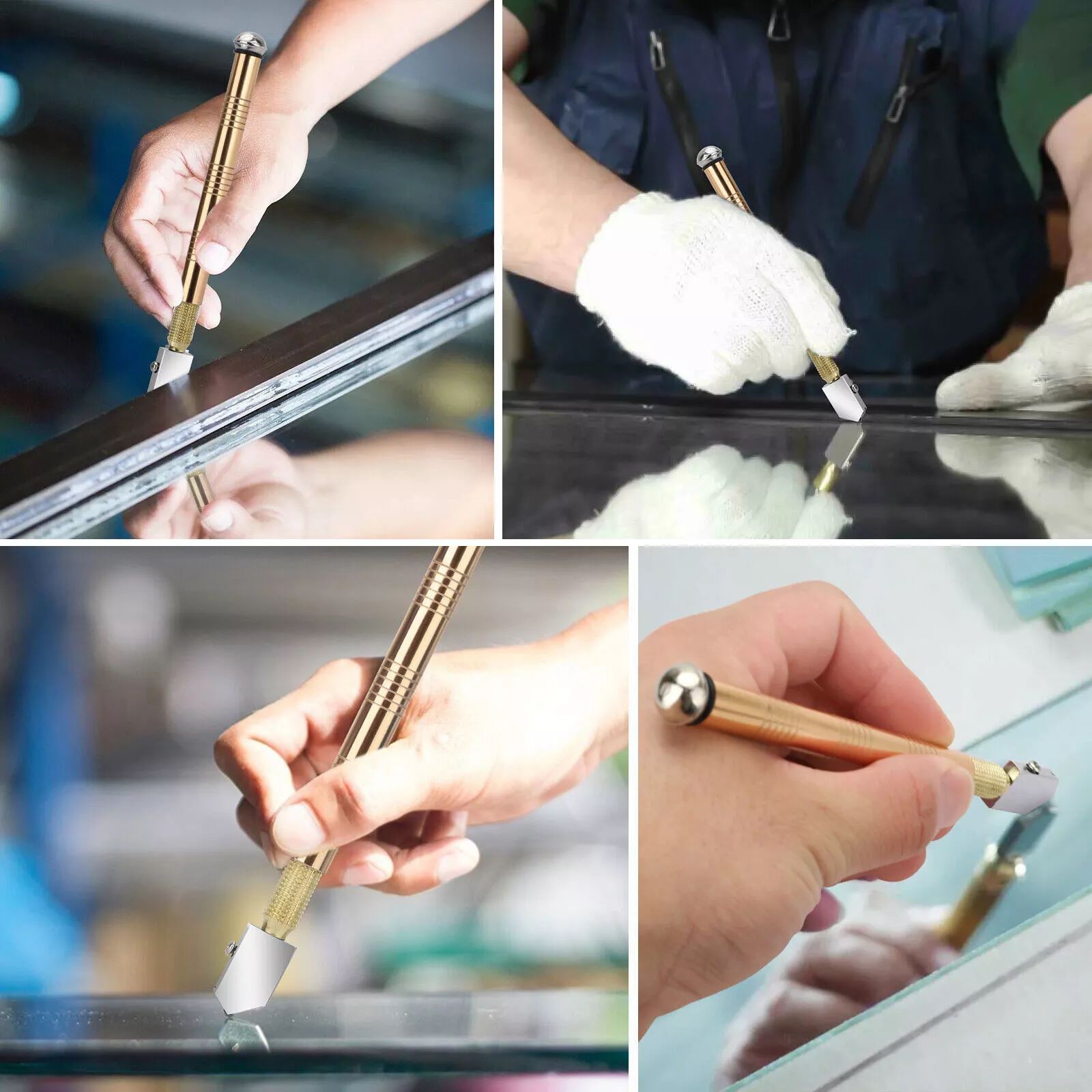 Professional Diamond Glass Cutter ideal for cutting glass, tiles, mirrors