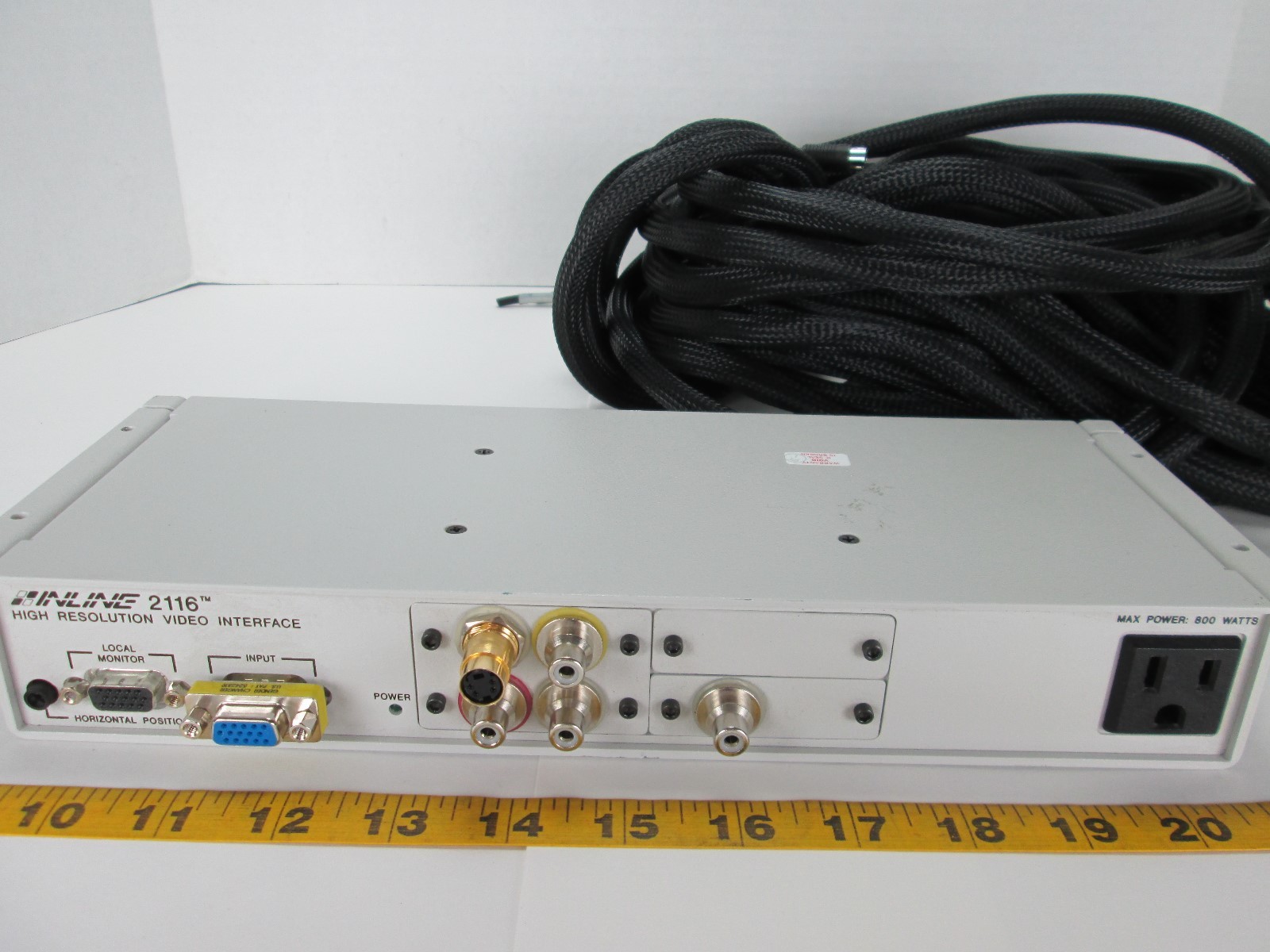 Inline 2116 High Resolution Video Interface with 48' Cable T