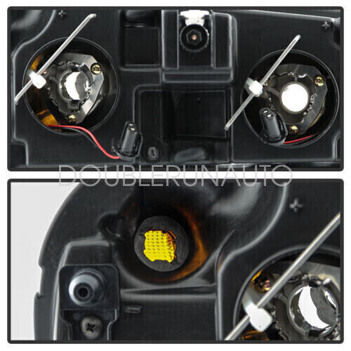 Pair Headlights For TrailBlazer 2002-2009 Halogen Headlamps Left+Right Assembly