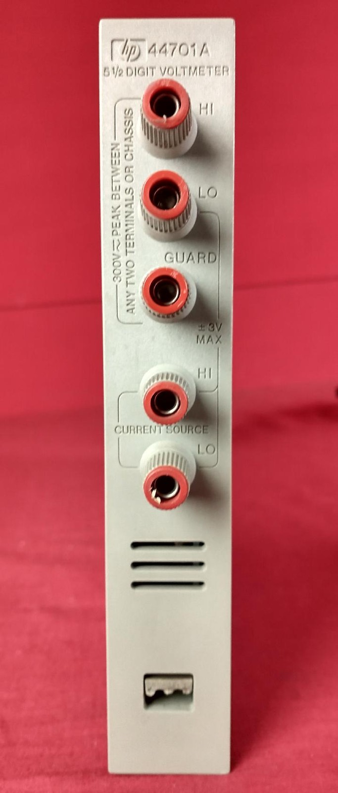 HP - Agilent - Keysight 44701A Integrating 5.5 Digit Voltmeter