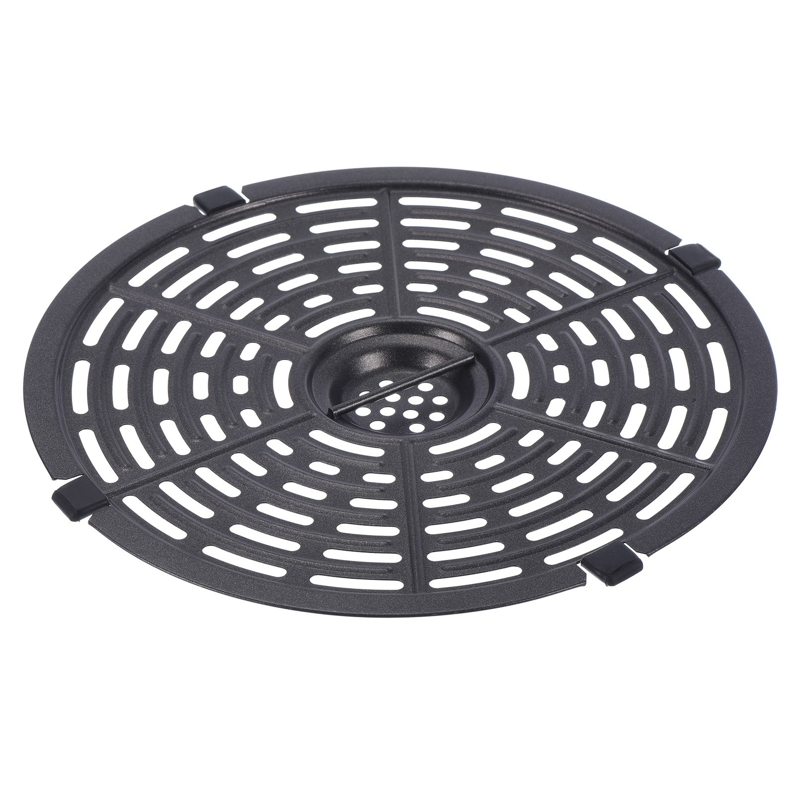 Air Fryer Replacement Grill Pan 7.8 Inch Non-Stick Fry Pan Dishwasher Safe Black