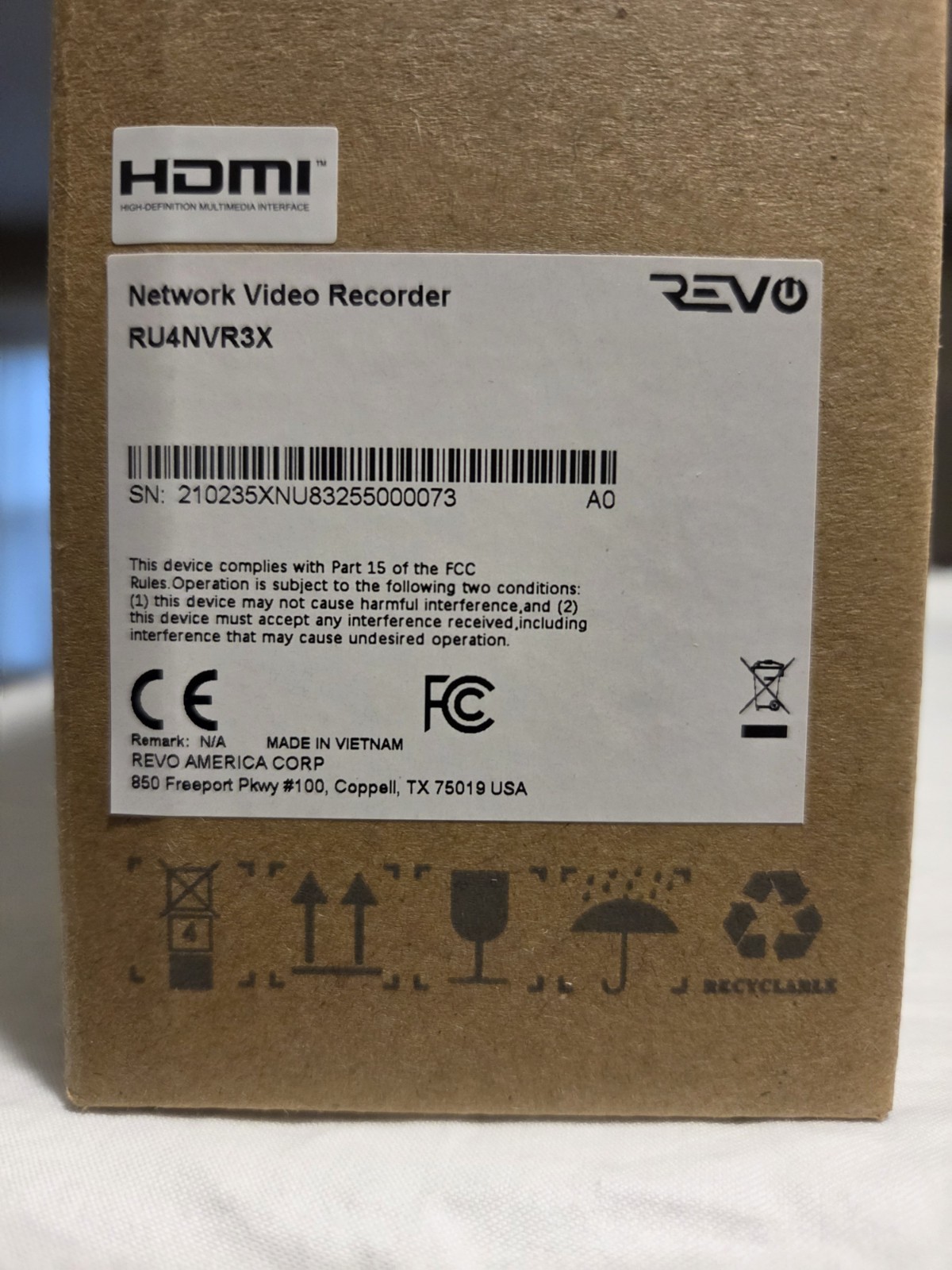 REVO ULTRA Blue Series Wireless 4CH NVR 1TB and 4x 1080p Wi-Fi IR Bullet Cameras