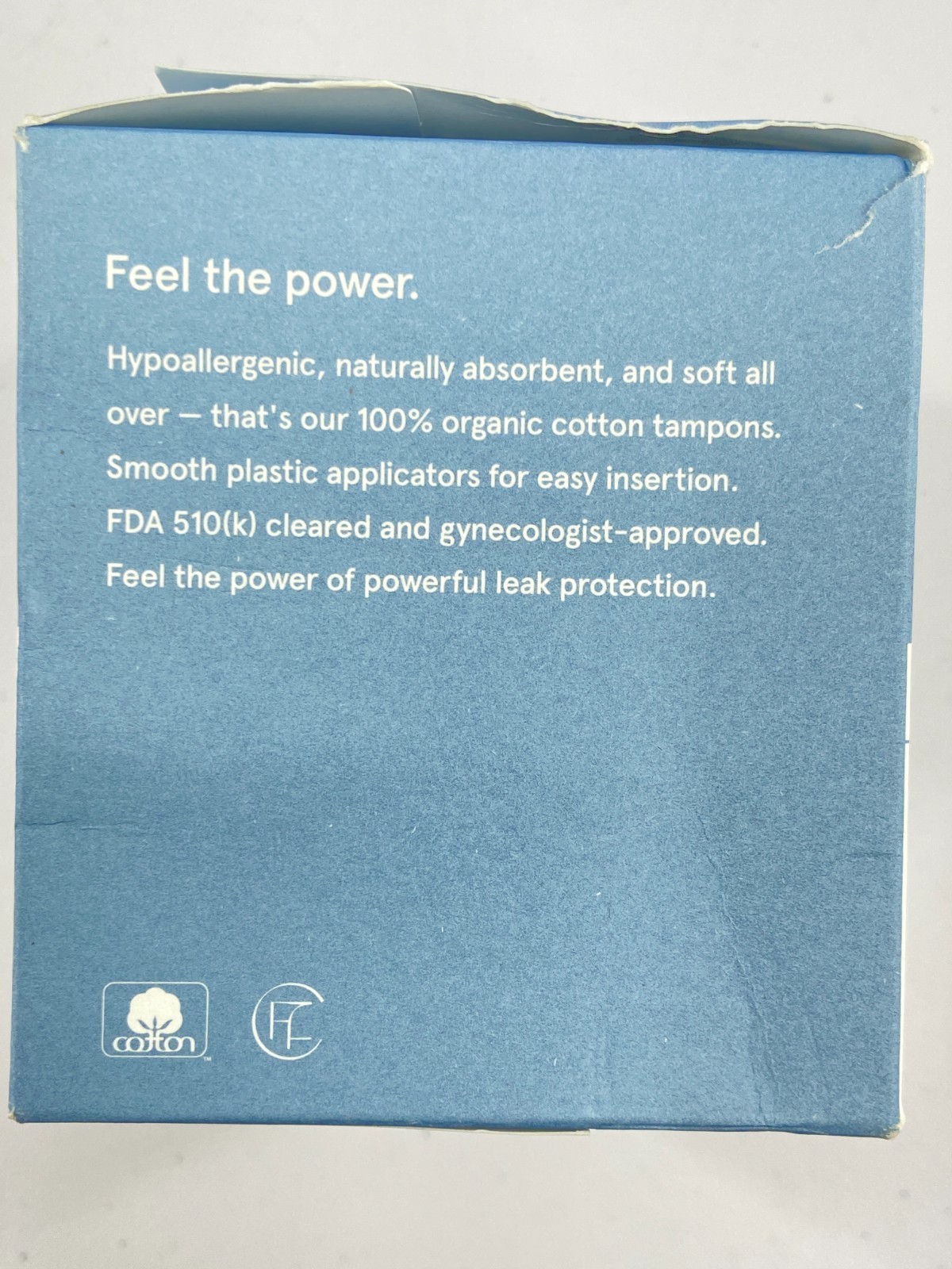 Lola 20 Regular Tampons- Organic Cotton