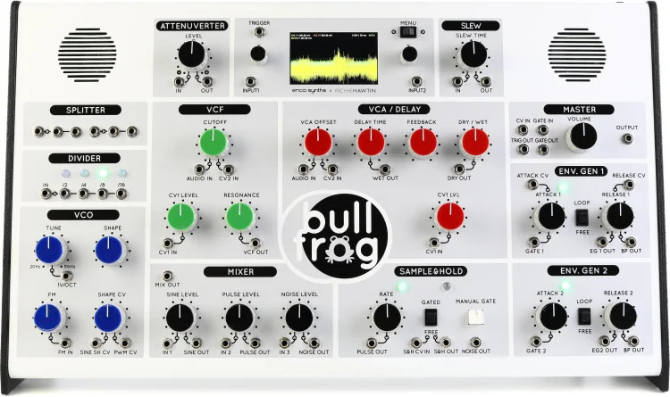 Erica Synths Bullfrog XL Analog Desktop Synthesizer