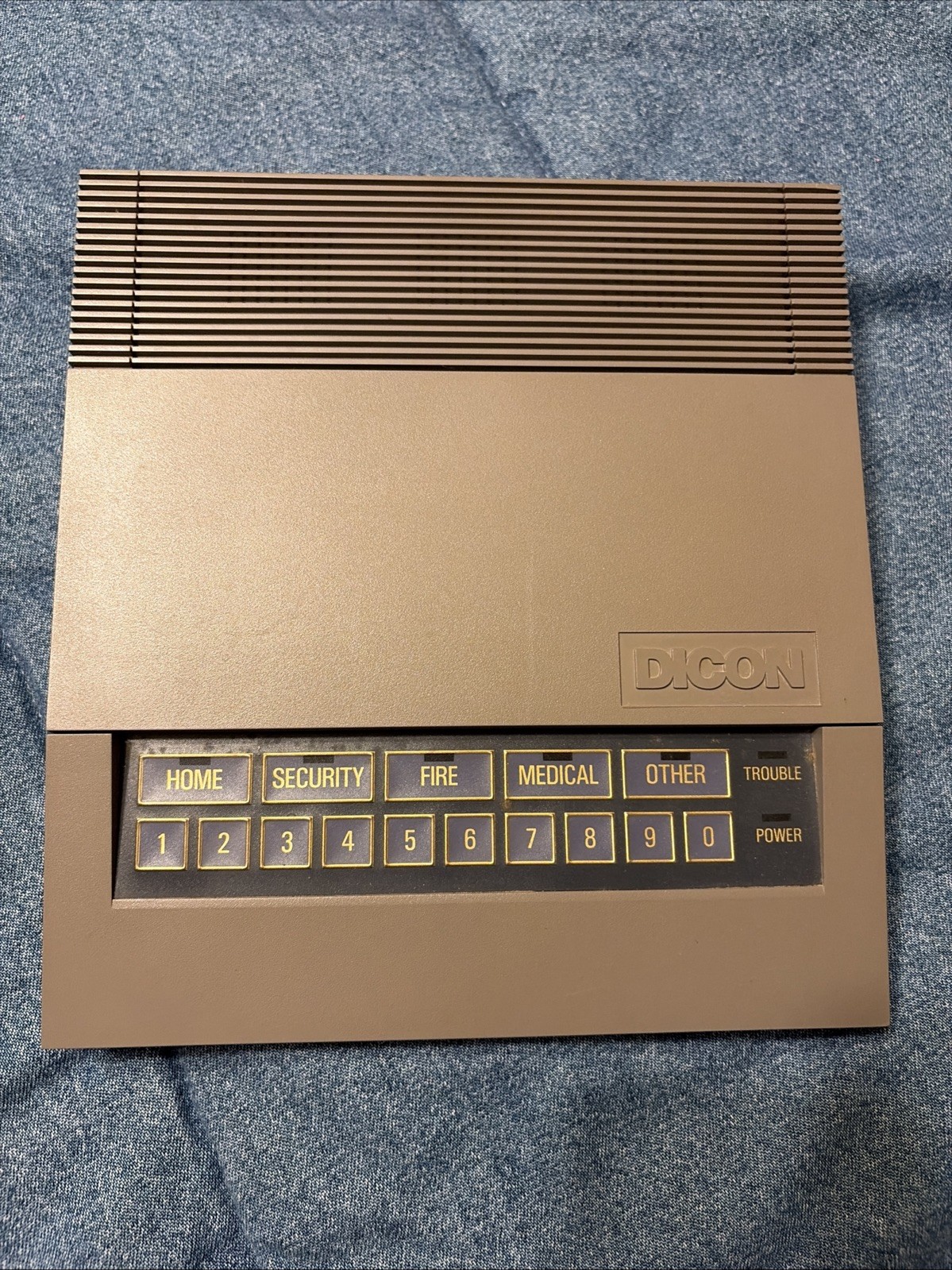 Vintage DICON 9000 security system main unit only vg
