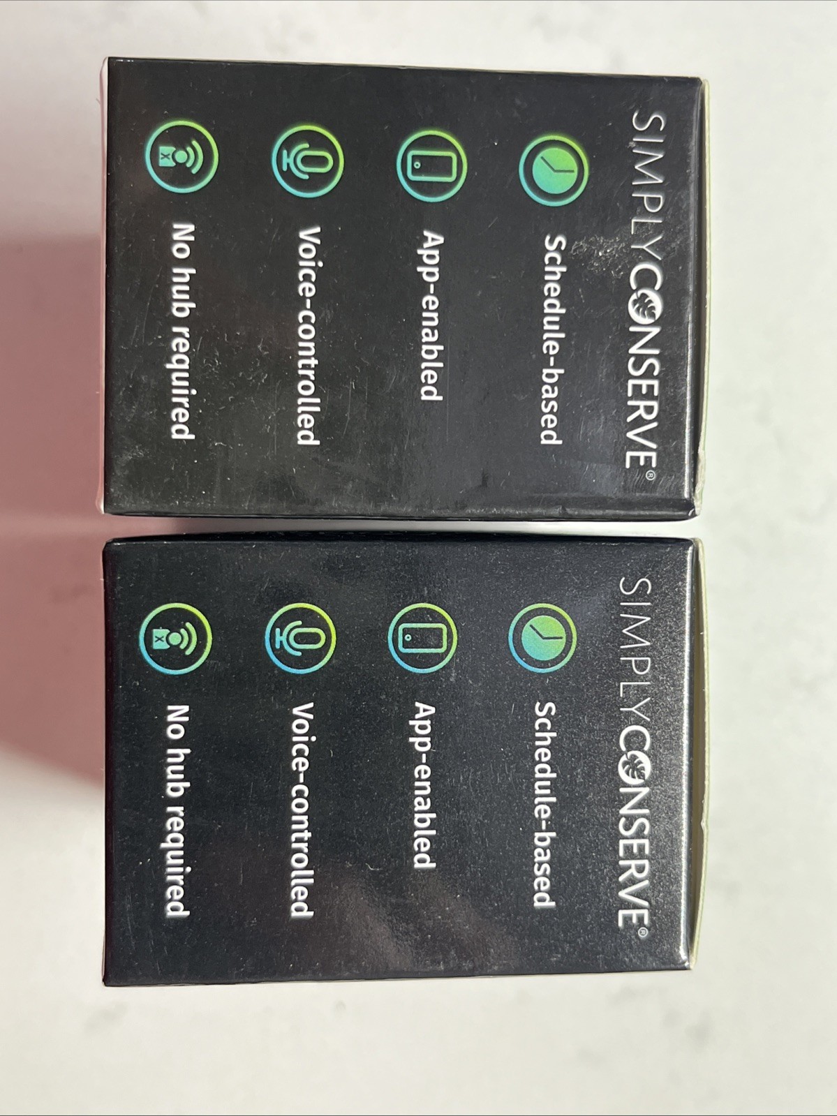 NEW 2 Pack Simply Conserve WiFi & BLE Enabled Smart Socket For Alexa & Google
