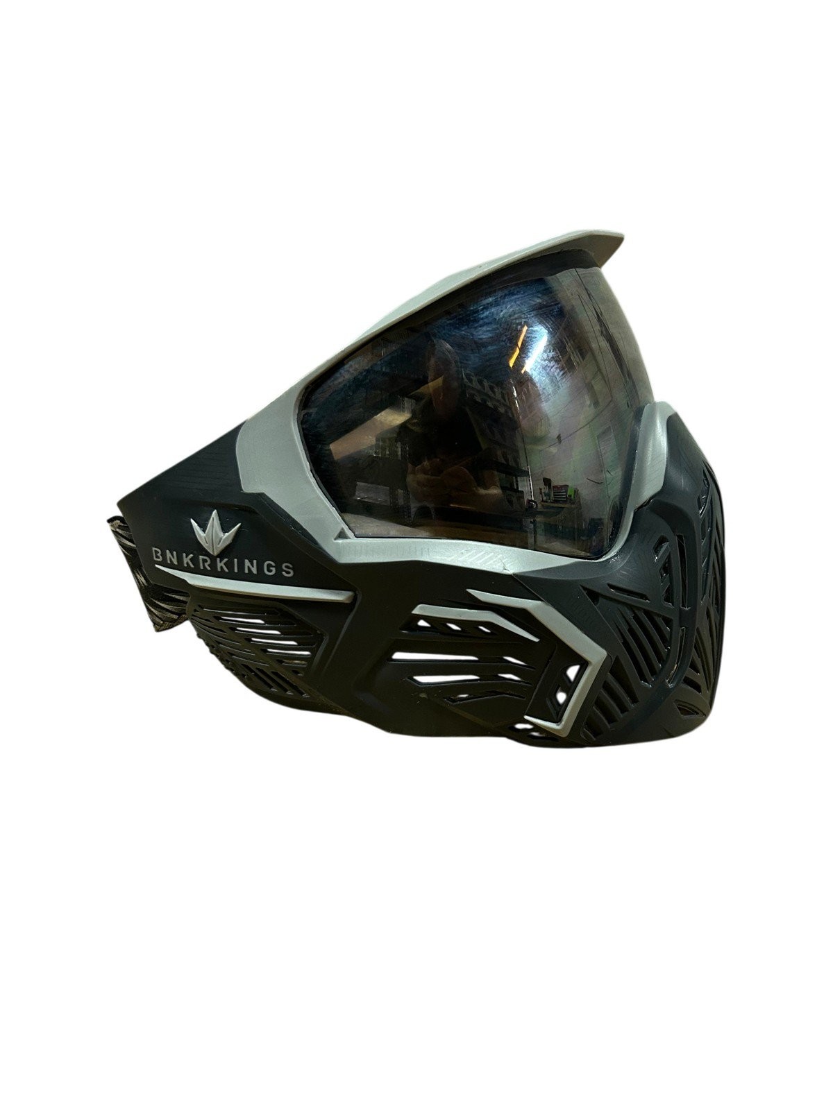 Used Bunkerkings CMD Paintball Mask w/ V2 Exalt Goggle Case