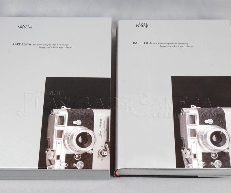 RARE LEICA Book by Lars Netopil w/ Slipcase Collector’s Edition 1 Volume