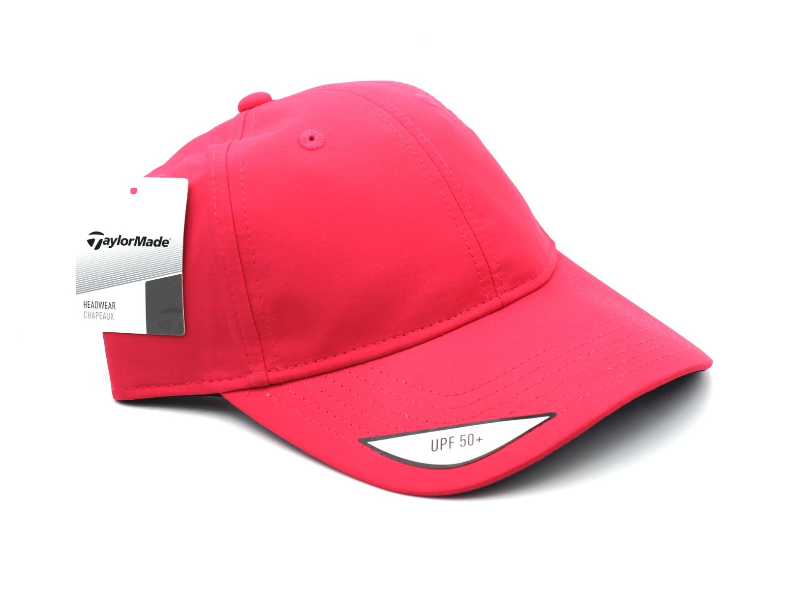 NEW TaylorMade Performance SPF 50+ Pink Adjustable Golf Hat Cap
