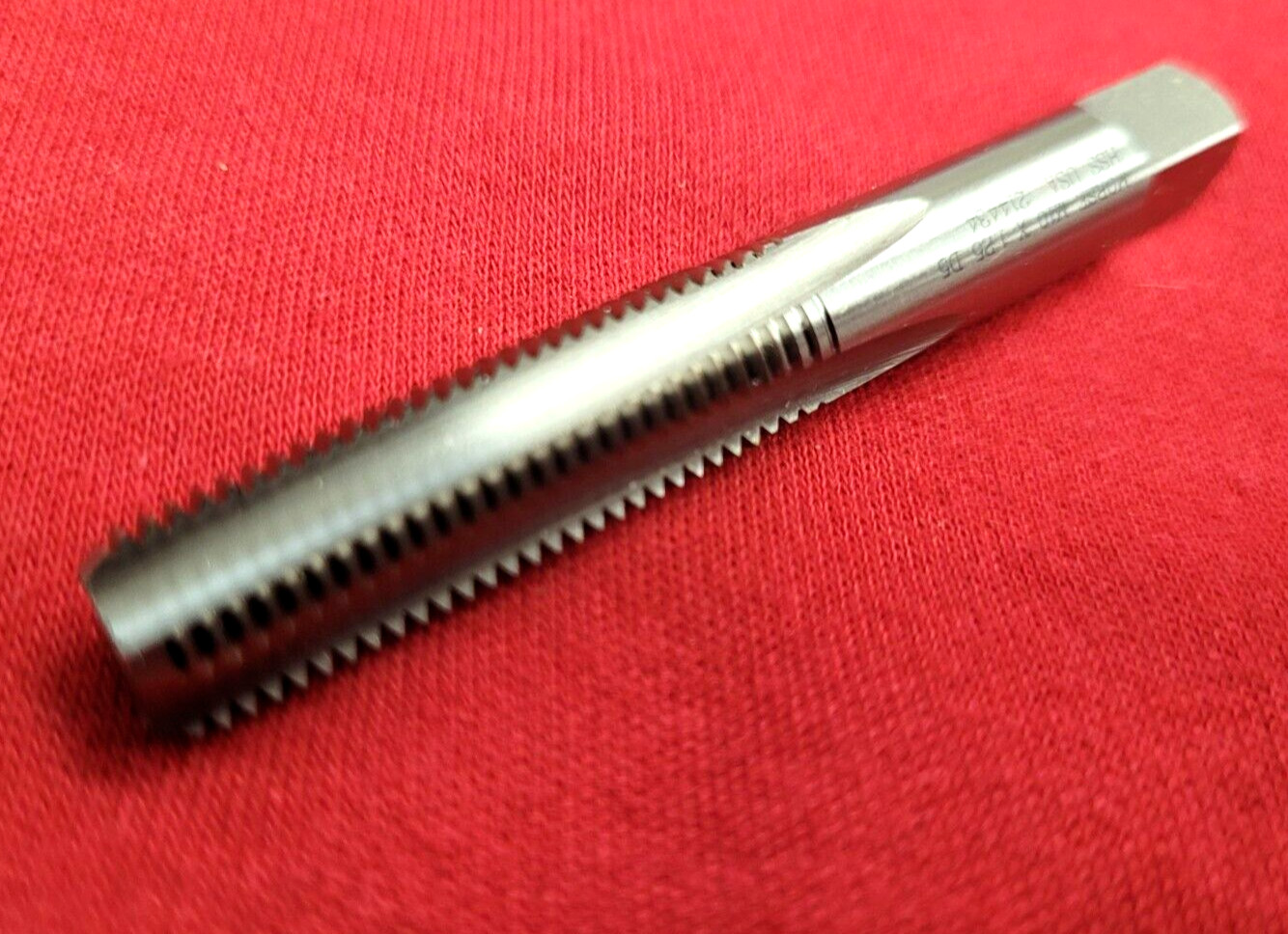 M10 X 1.25 10MM Bottom Hand Tap Morse MT3838121 HSS RH USA D5 Metric 4 Flute
