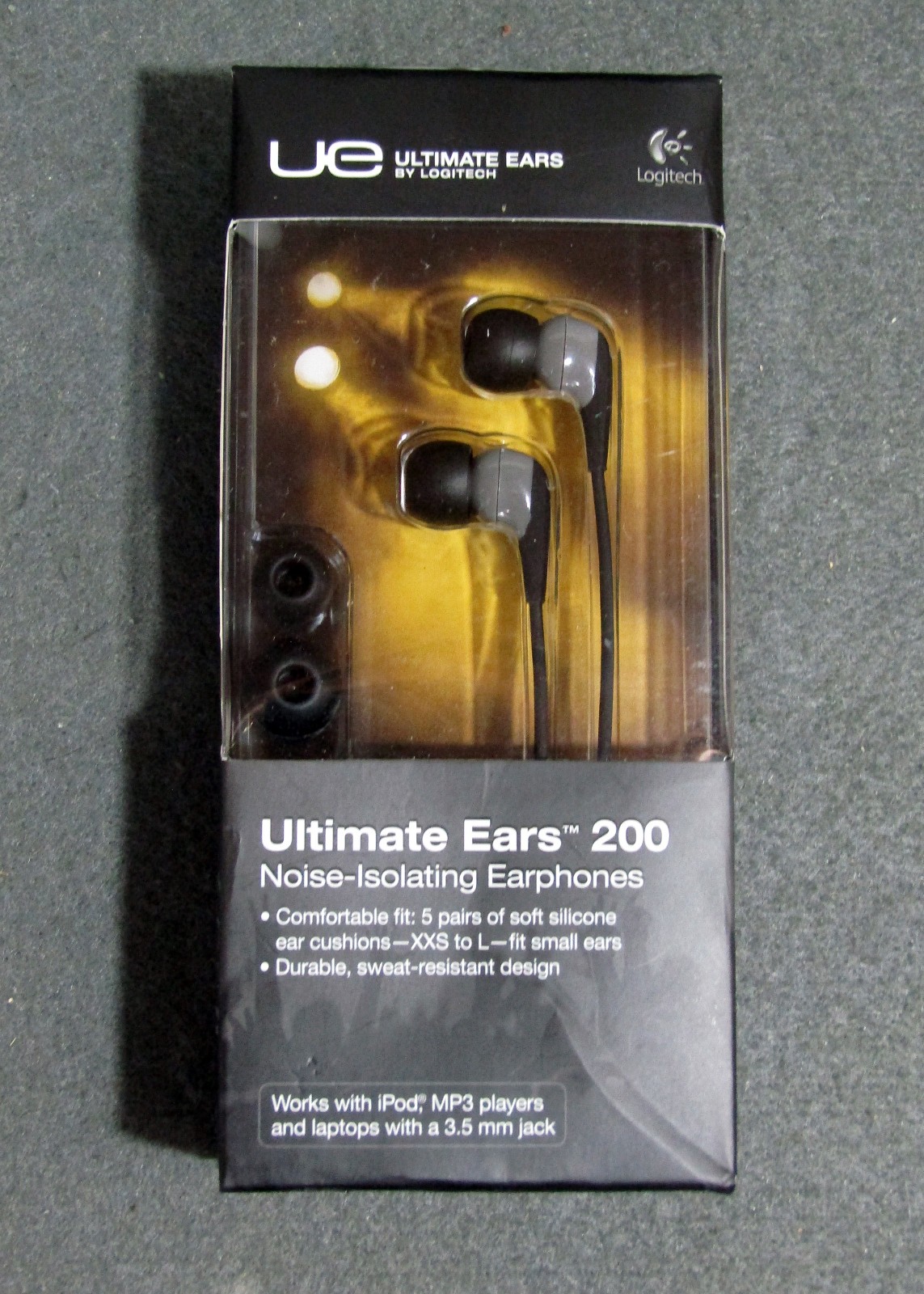Logitech Ultimate Ears 200vi Black In-Ear Headset