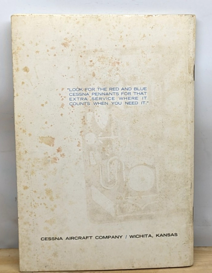 Cessna 1963 Model 310H Owner's Manual