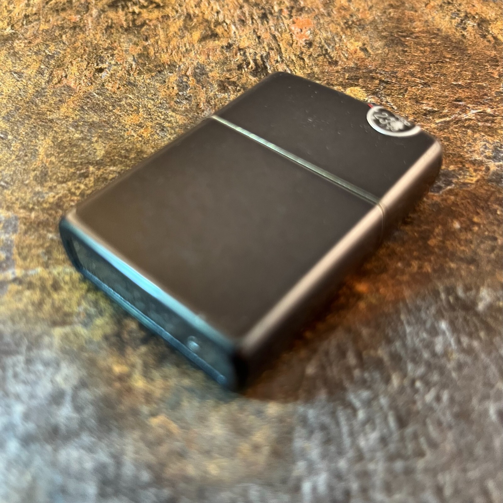 Genuine Zippo Gray Dusk windproof Lighter CASE ONLY No Insert/Box