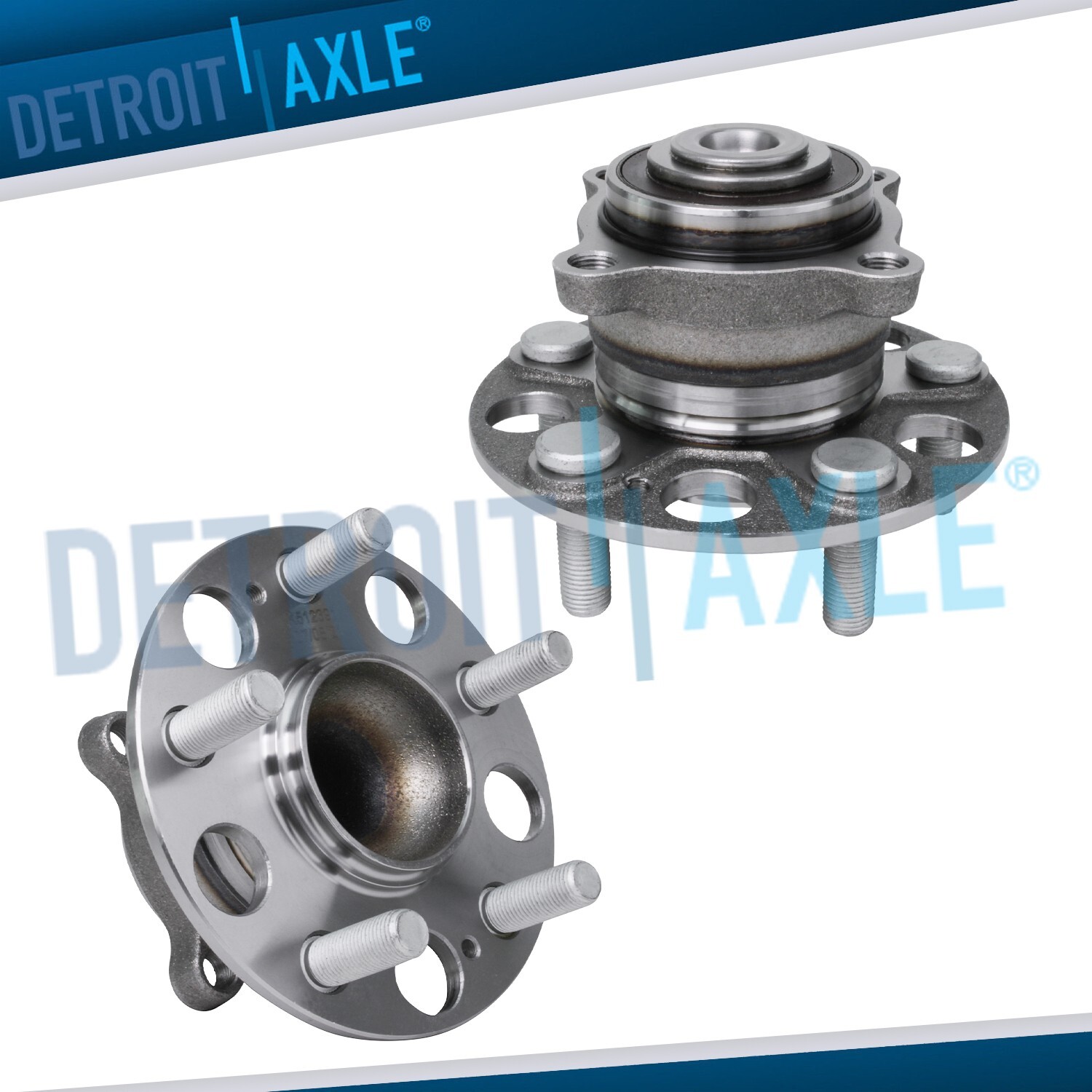 FWD Pair Rear Wheel Bearing Hub Assembly for 2009 - 2014 Acura TL Base 3.5L 3.7L