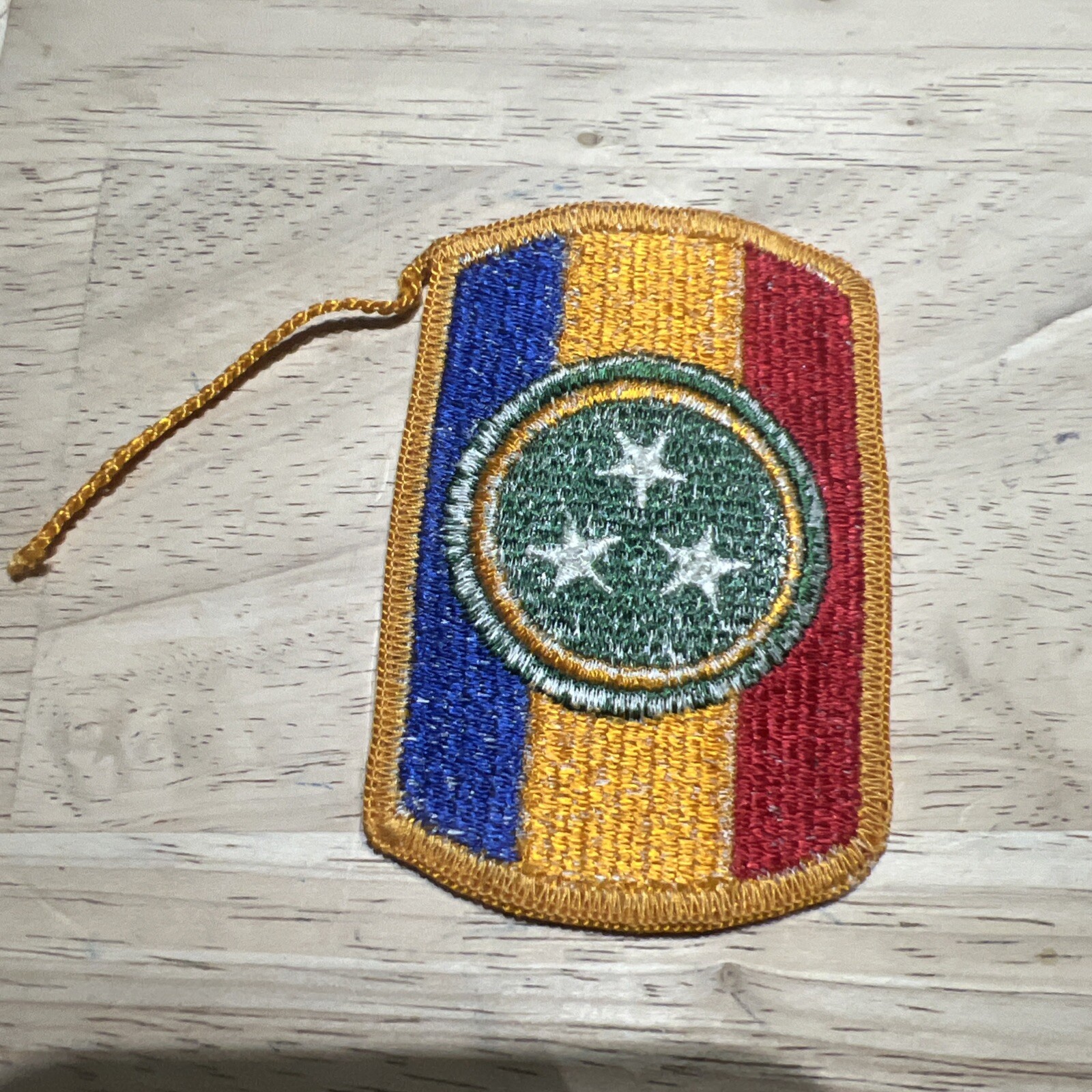 MILITARY PATCH SEW ON COLORED US ARMY 30TH ARMORED BRIGADE