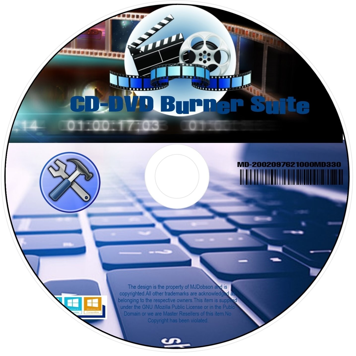 CD Disc Burner Program Rip Copy Non-Protected ISO Create MP3 Audio CD