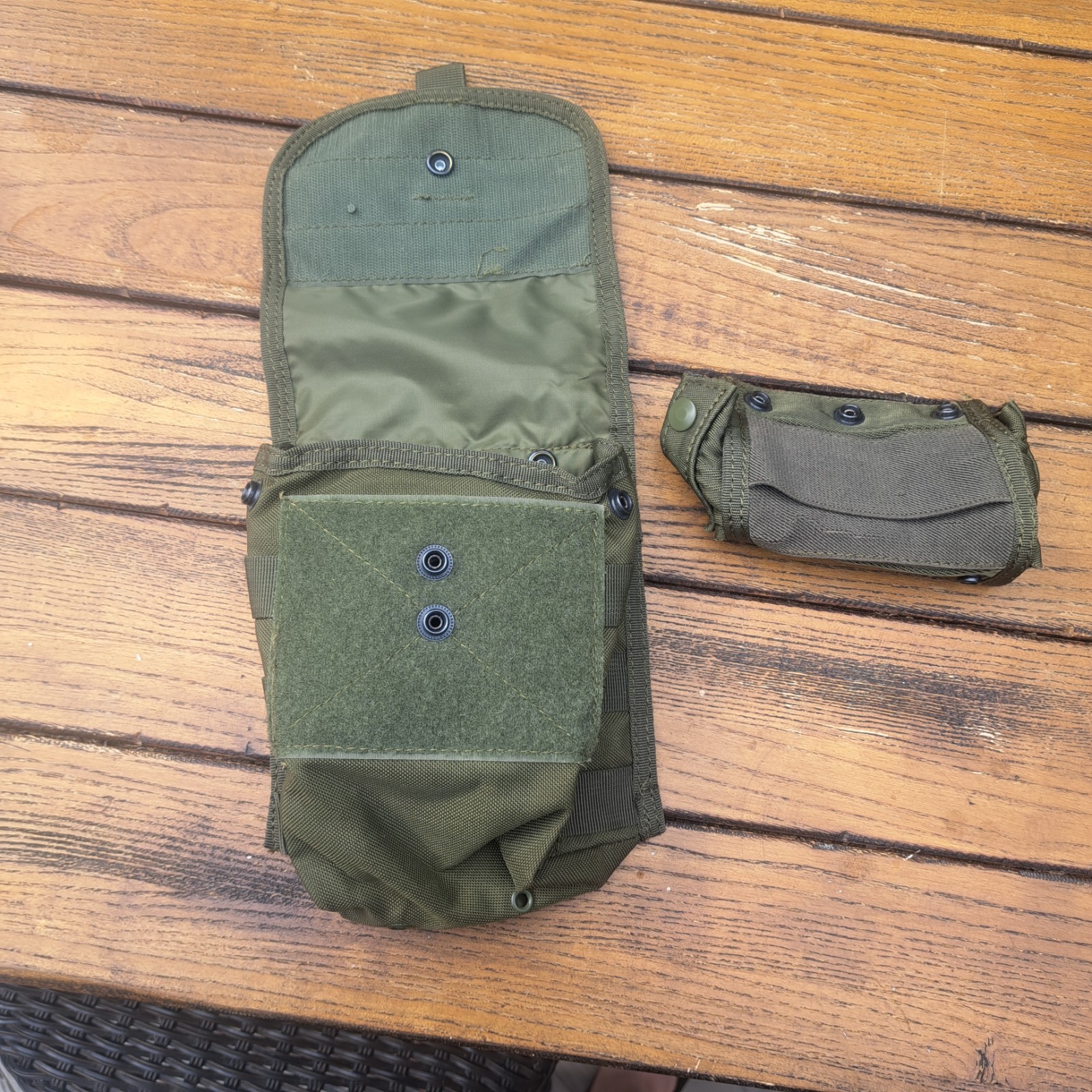 od green mollle dump pouch