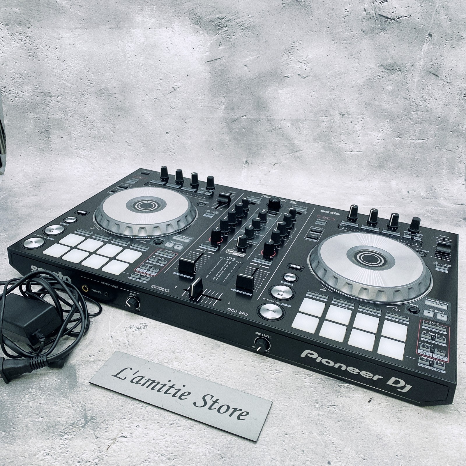 Pioneer DDJ-SR2 Serato Controller Performance DJ 2-Channel 2ch DDJSR2 Black Deck